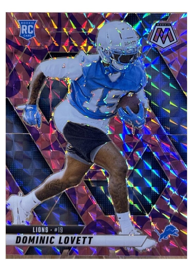 2025 Panini Mosaic Base Set Dominic Lovett #363 card