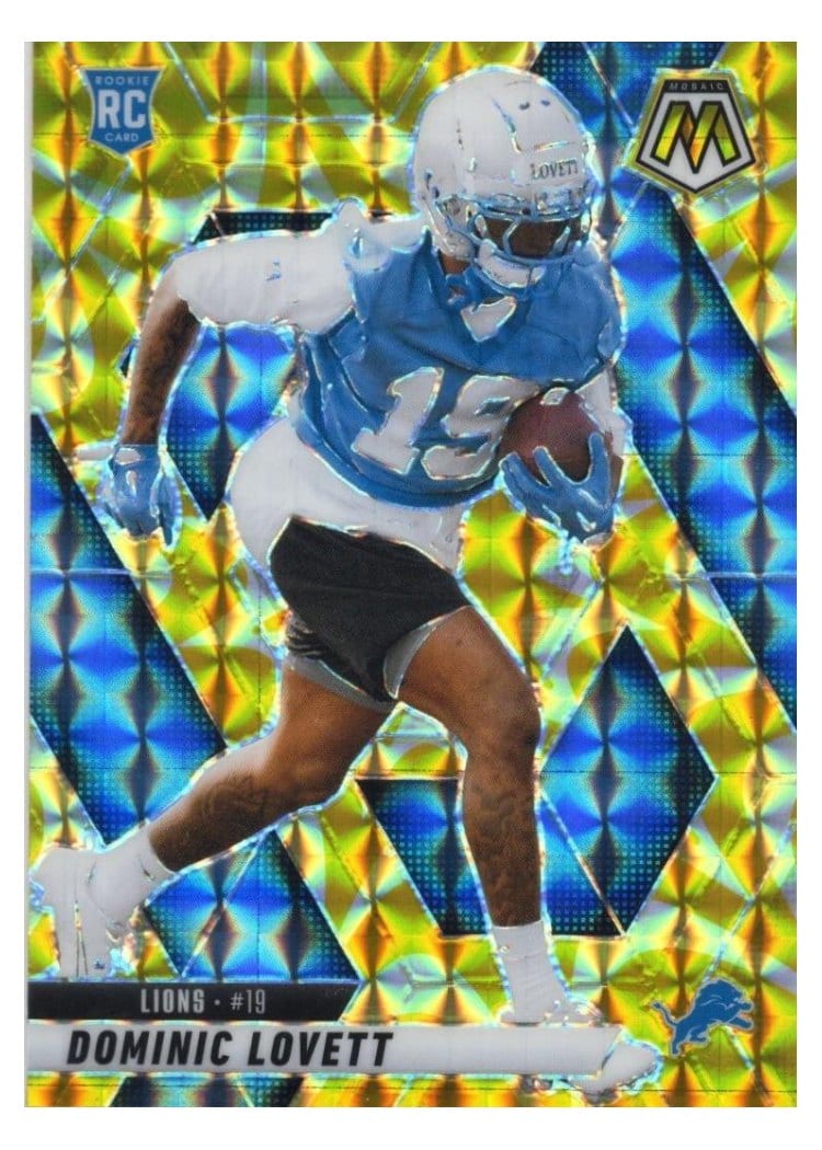 2025 Panini Mosaic Base Set Dominic Lovett #363 card