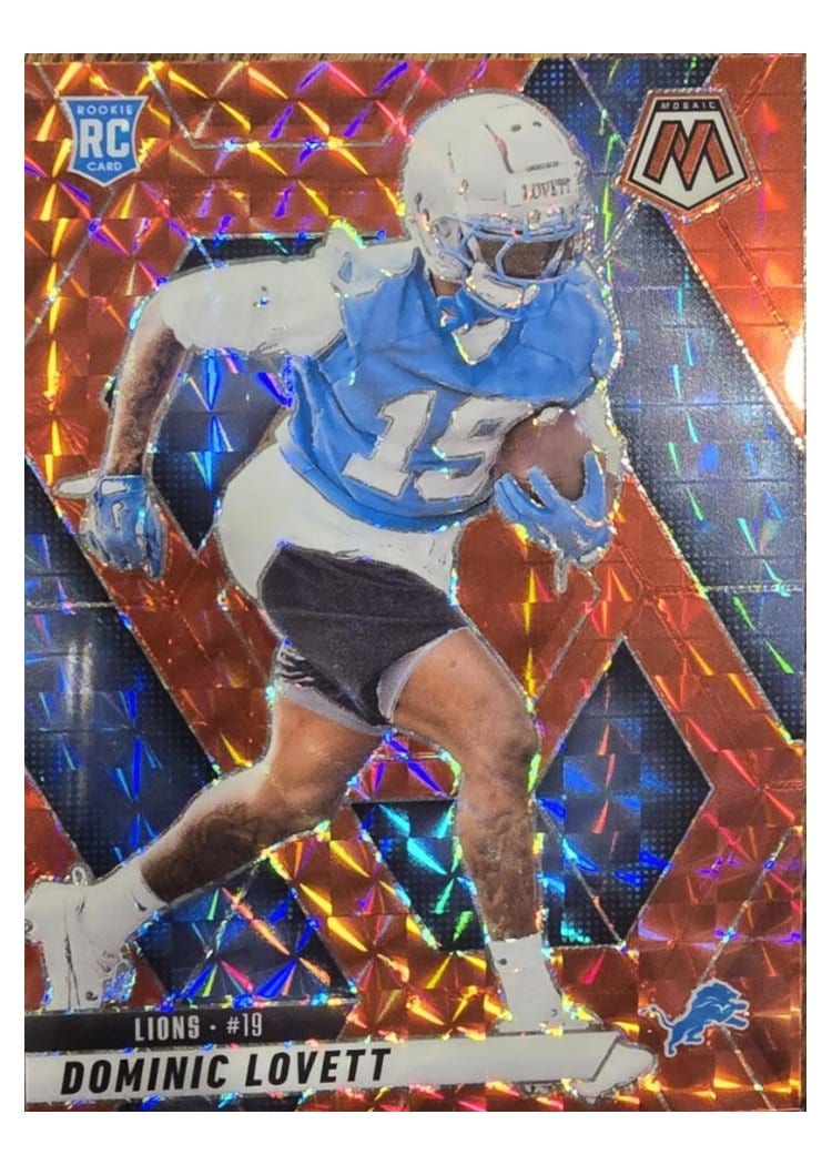 2025 Panini Mosaic Base Set Dominic Lovett #363 card