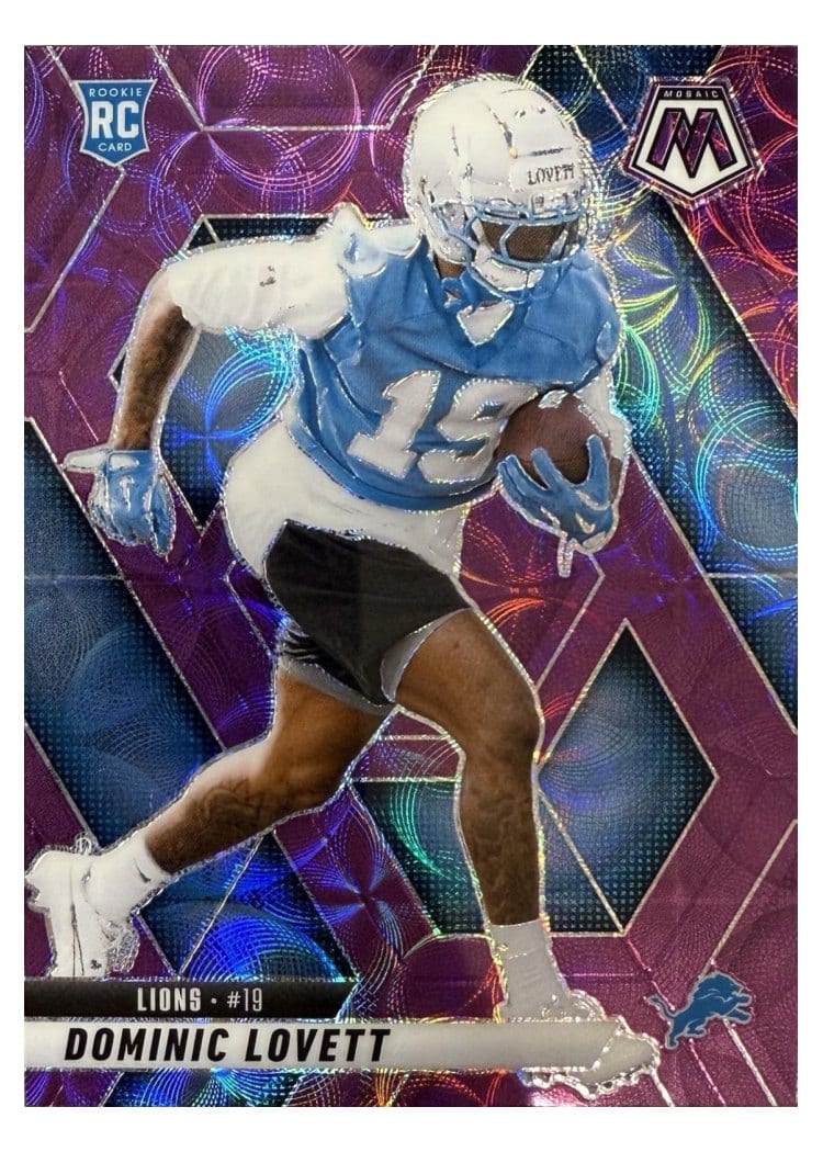 2025 Panini Mosaic Base Set Dominic Lovett #363 card