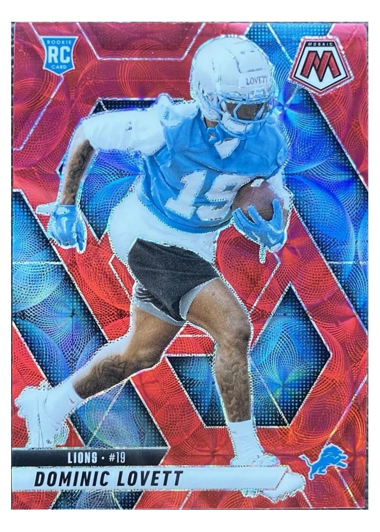 2025 Panini Mosaic Base Set Dominic Lovett #363 card