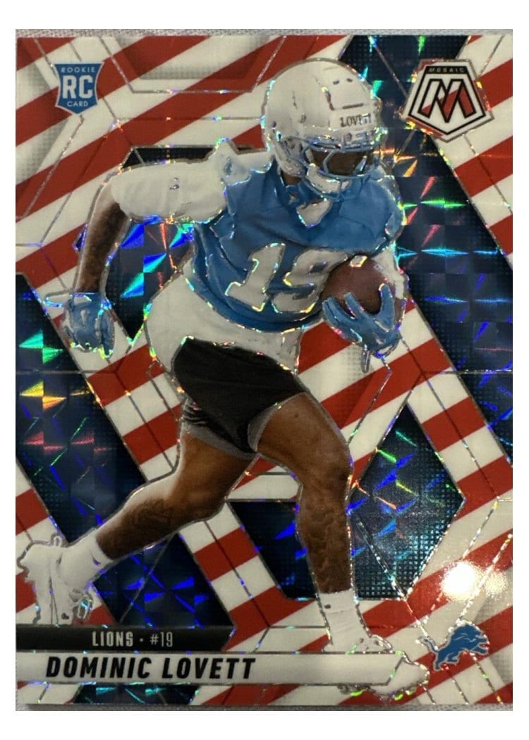 2025 Panini Mosaic Base Set Dominic Lovett #363 card