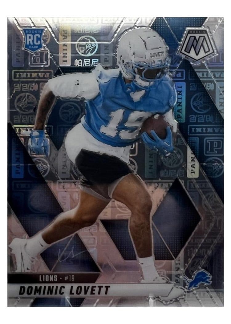2025 Panini Mosaic Base Set Dominic Lovett #363 card