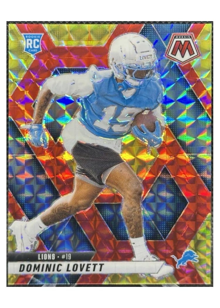 2025 Panini Mosaic Base Set Dominic Lovett #363 card