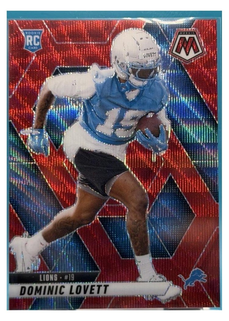 2025 Panini Mosaic Base Set Dominic Lovett #363 card