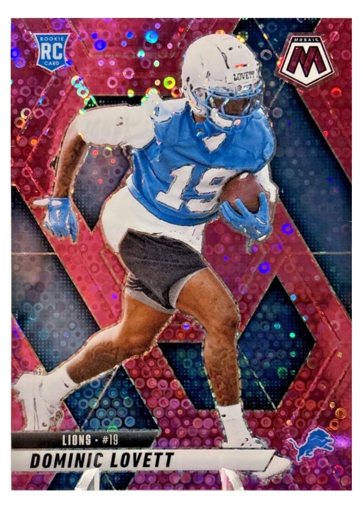 2025 Panini Mosaic Base Set Dominic Lovett #363 card