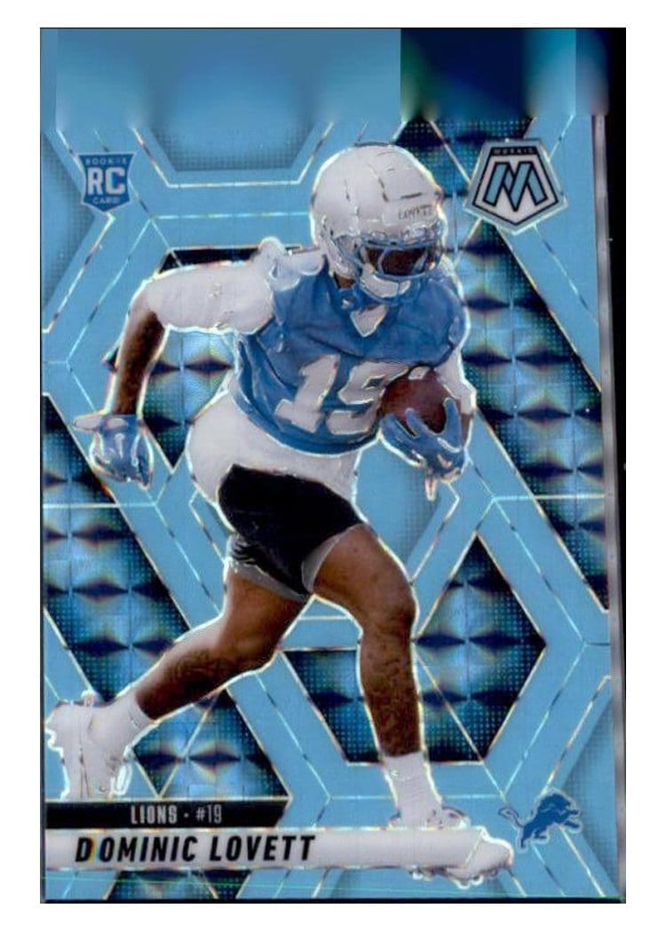 2025 Panini Mosaic Base Set Dominic Lovett #363 card
