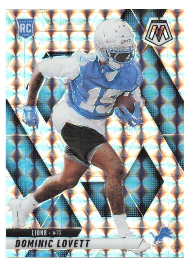 2025 Panini Mosaic Base Set Dominic Lovett #363 card