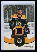 2023-24 Upper Deck Boston Bruins Centennial Centennial Cloth Relics Dominic Moore #CCR-DM card