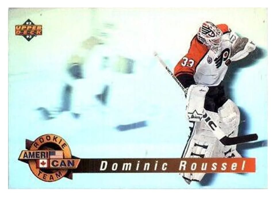 1992 Upper Deck Ameri Can Holograms Dominic Roussel #AC6 card