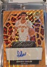2024-25 Panini Mosaic Scripts Dominick Barlow #MS-DBA card