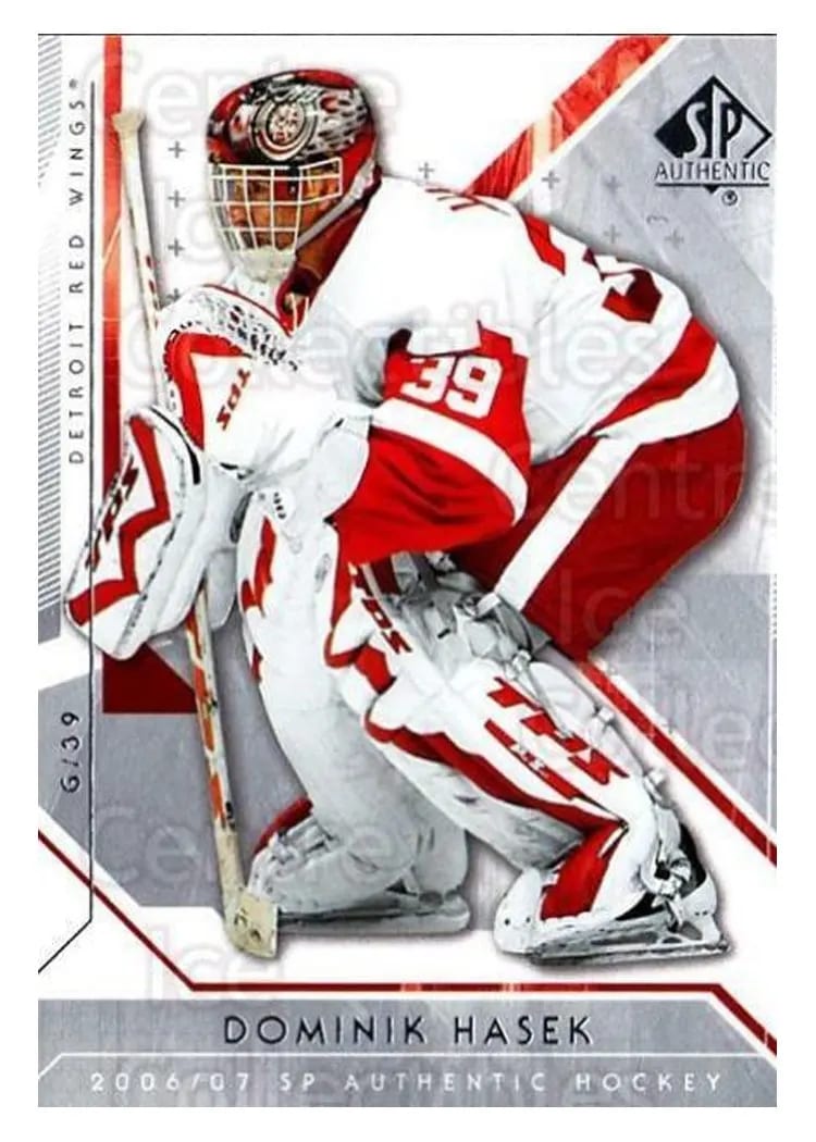 2006 SP Authentic Dominik Hasek #66 card
