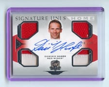 2020-21 Upper Deck The Cup Signature Home Unis Dominik Hasek #SHU-DH