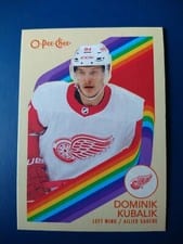 2023 O-Pee-Chee Dominik Kubalik #195 card