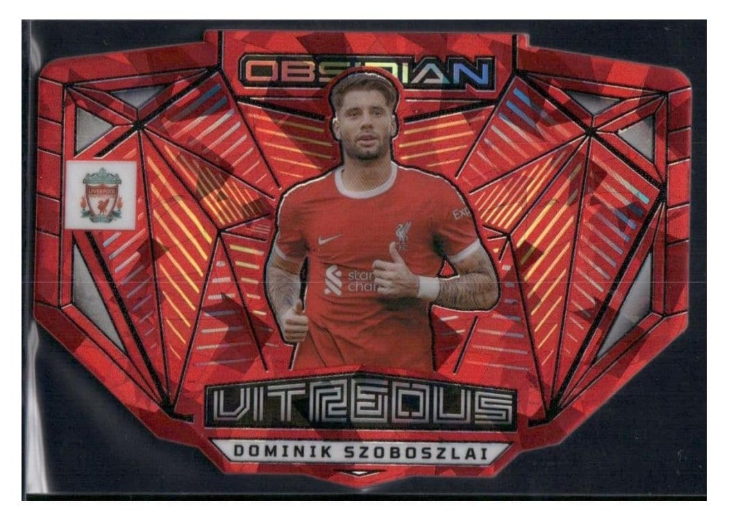 2023 Panini Obsidian Vitreous Dominik Szoboszlai #7 card