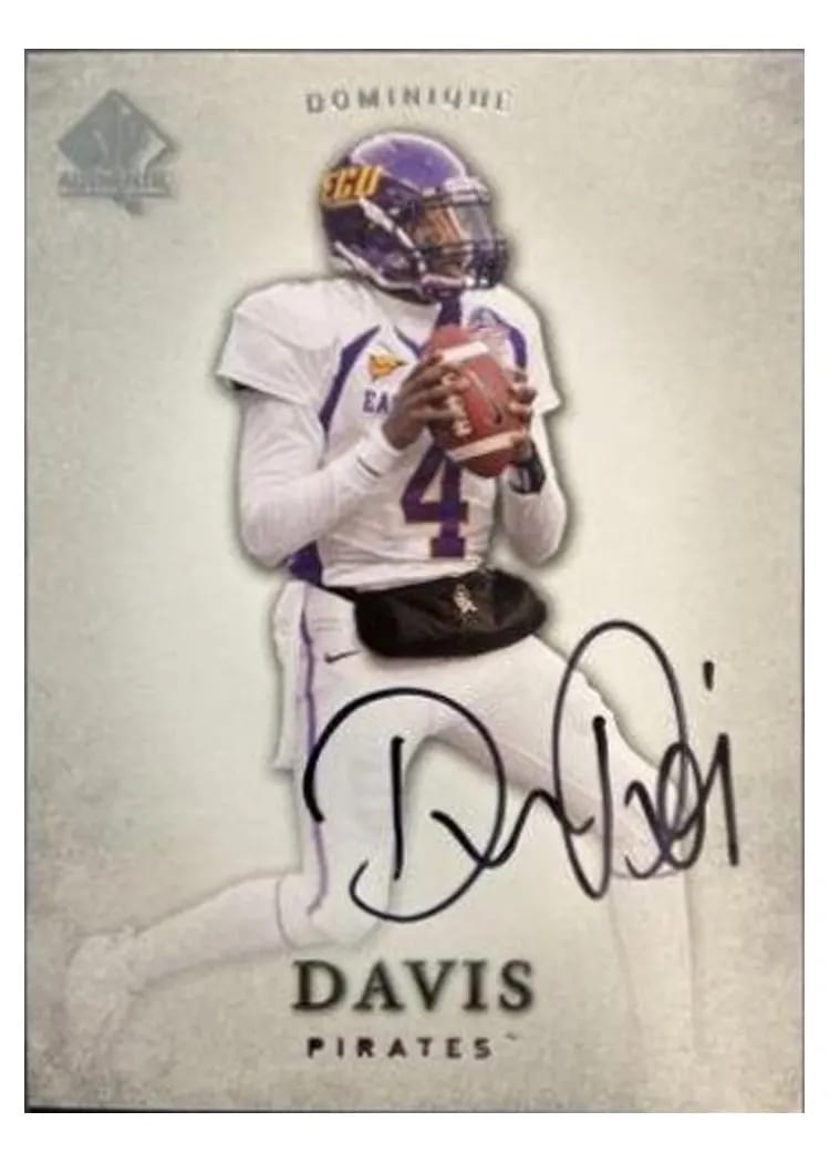 2012 SP Authentic Dominique Davis #32 card