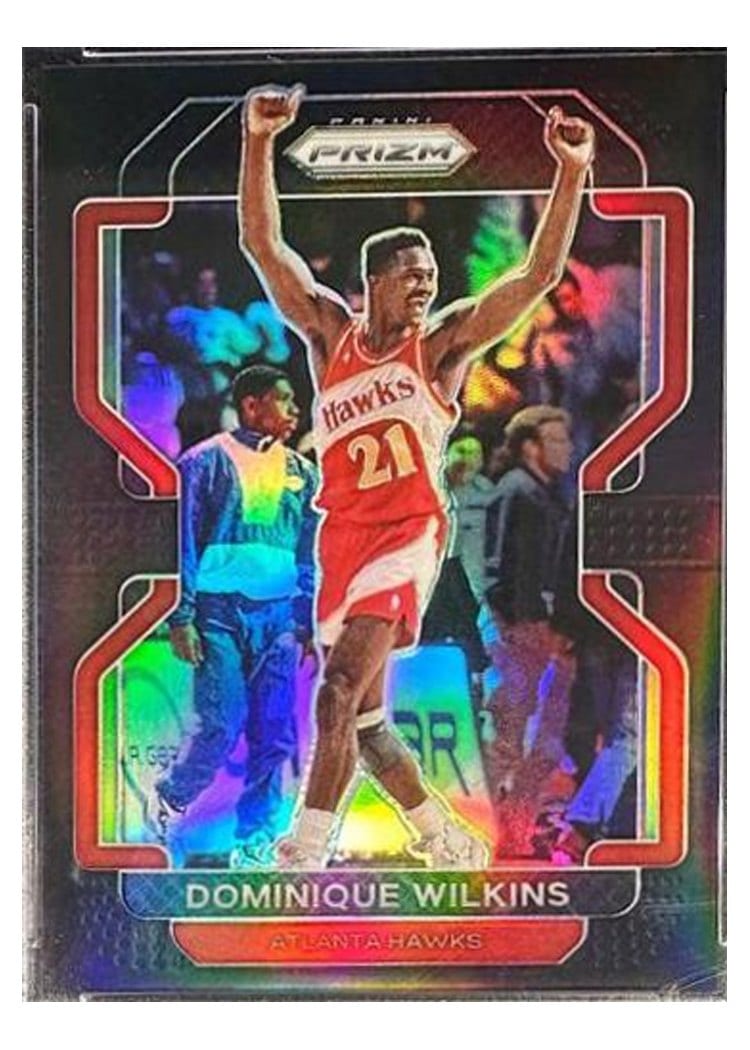 2021-22 Panini Prizm Base Set Dominique Wilkins #252 card