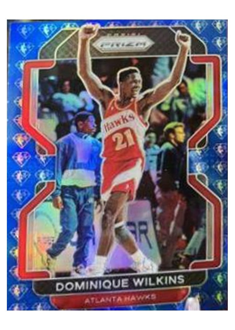 2021-22 Panini Prizm Base Set Dominique Wilkins #252 card