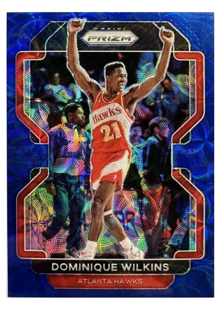 2021-22 Panini Prizm Base Set Dominique Wilkins #252 card