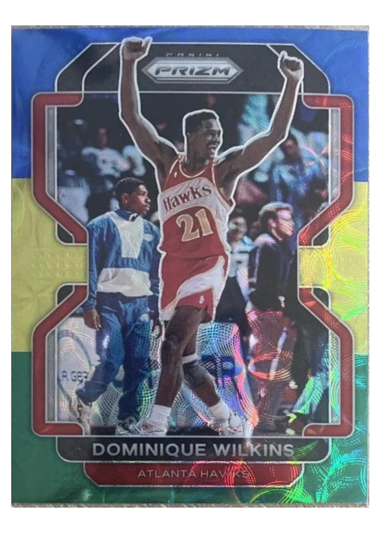 2021-22 Panini Prizm Base Set Dominique Wilkins #252 card
