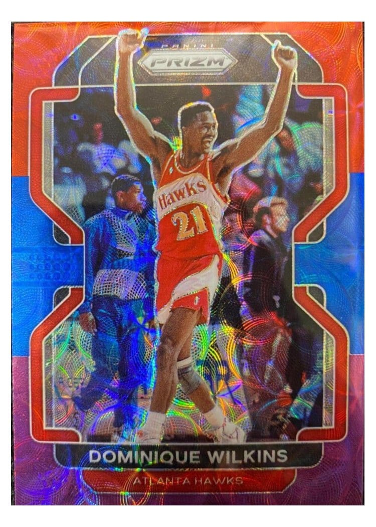 2021-22 Panini Prizm Base Set Dominique Wilkins #252 card