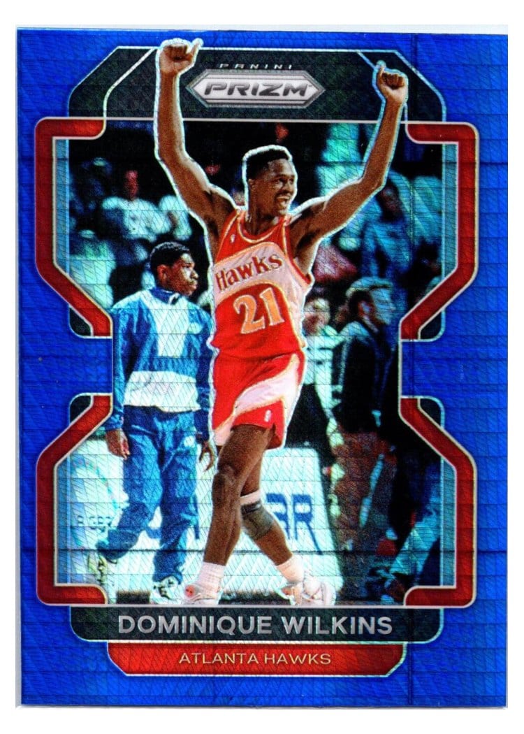2021-22 Panini Prizm Base Set Dominique Wilkins #252 card