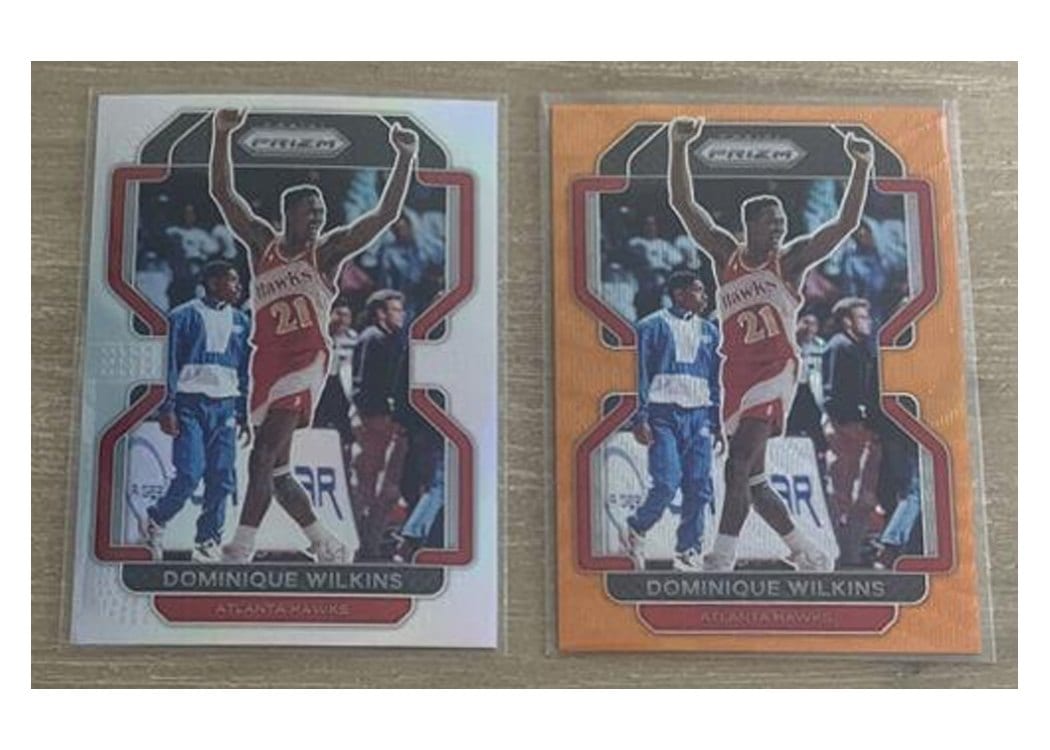 2021-22 Panini Prizm Base Set Dominique Wilkins #252 card