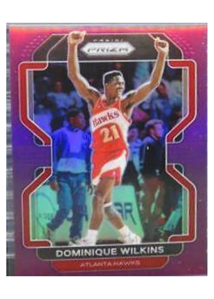 2021-22 Panini Prizm Base Set Dominique Wilkins #252 card