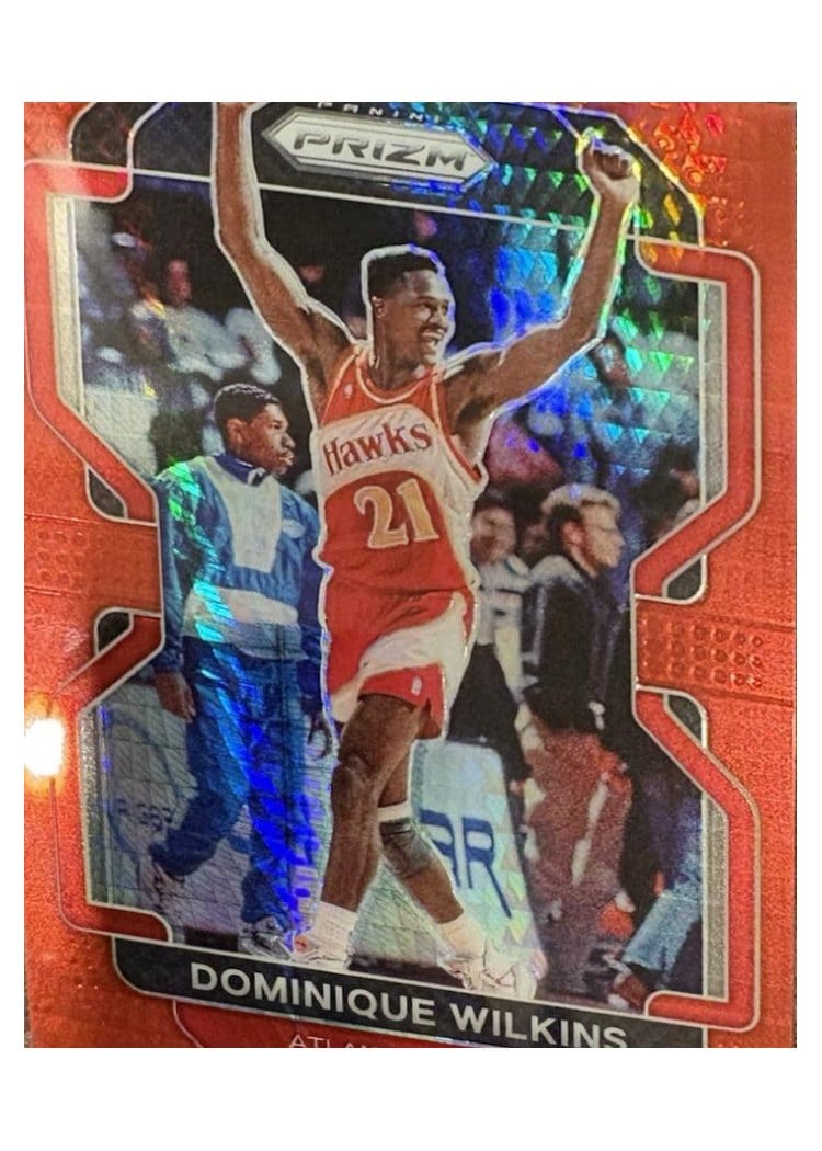 2021-22 Panini Prizm Base Set Dominique Wilkins #252 card