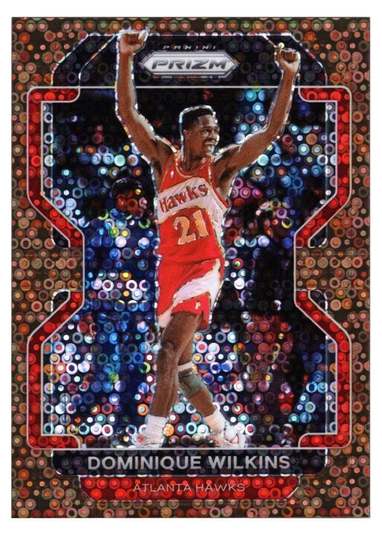2021-22 Panini Prizm Base Set Dominique Wilkins #252 card