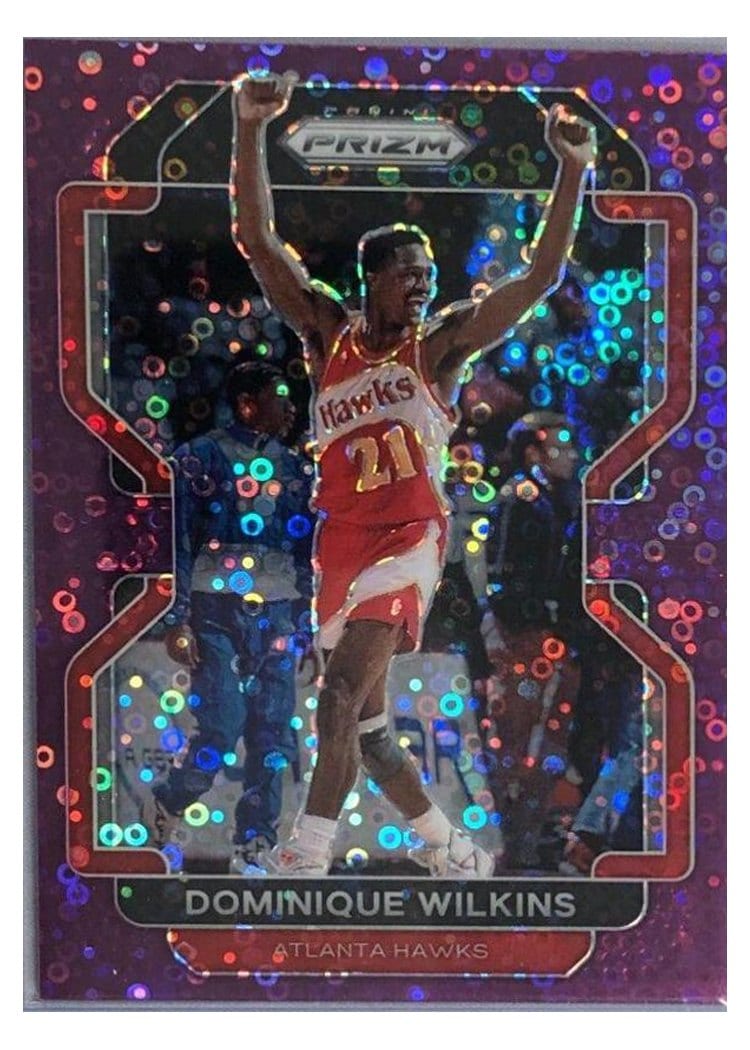 2021-22 Panini Prizm Base Set Dominique Wilkins #252 card