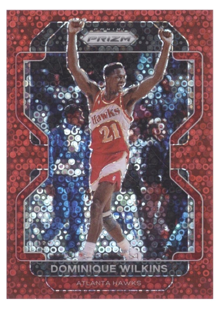 2021-22 Panini Prizm Base Set Dominique Wilkins #252 card