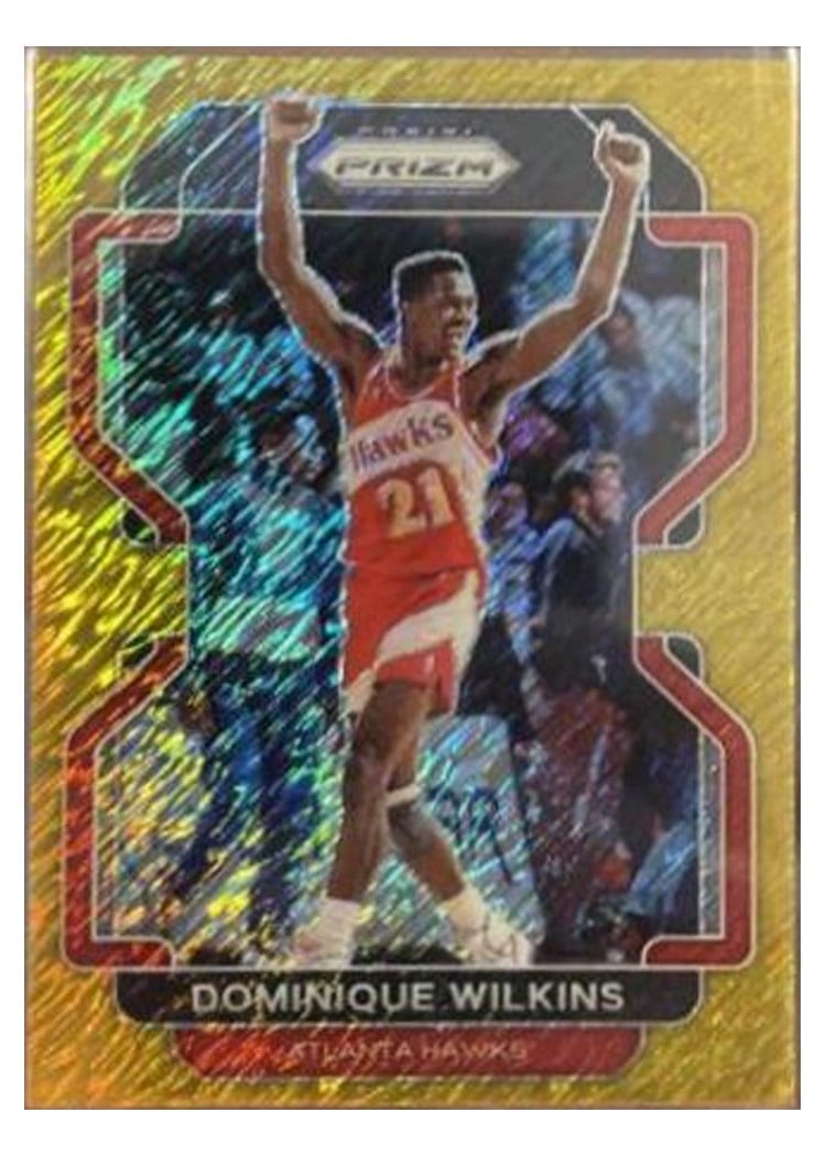 2021-22 Panini Prizm Base Set Dominique Wilkins #252 card