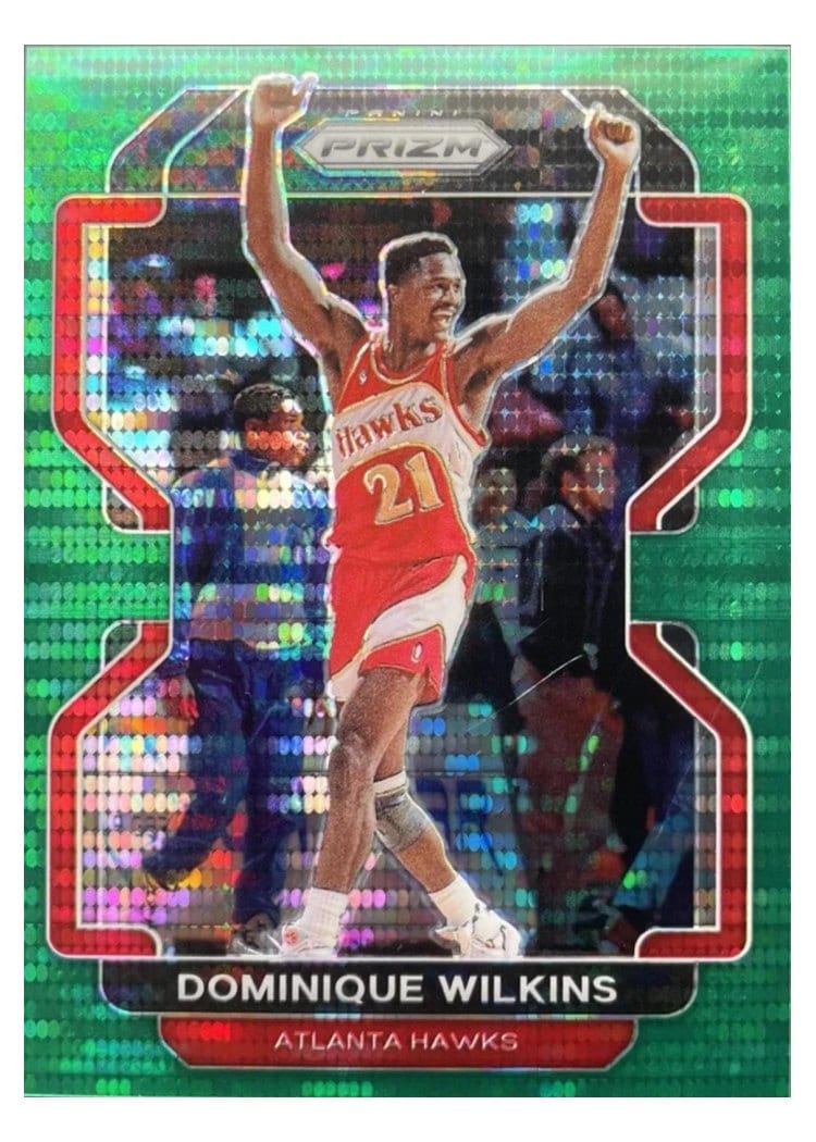 2021-22 Panini Prizm Base Set Dominique Wilkins #252 card