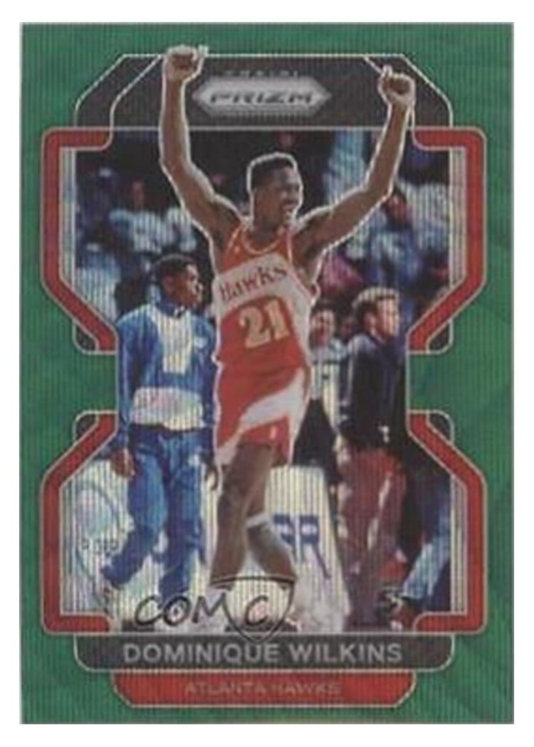 2021-22 Panini Prizm Base Set Dominique Wilkins #252 card