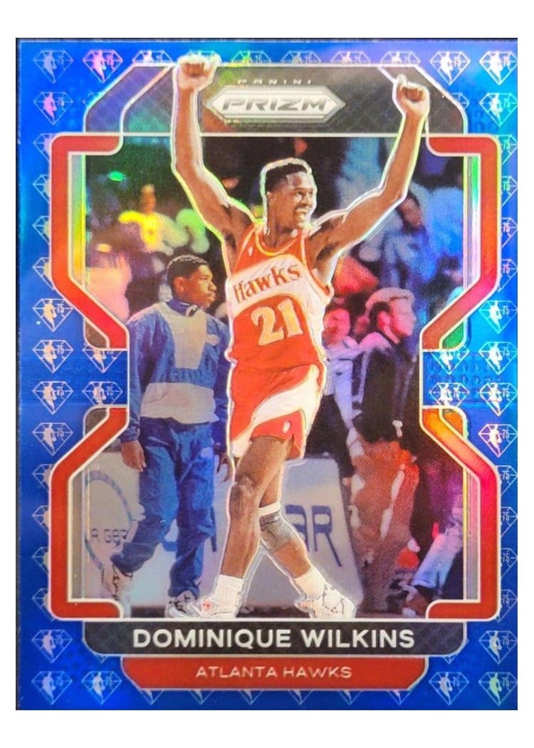 2021-22 Panini Prizm Base Set Dominique Wilkins #252 card