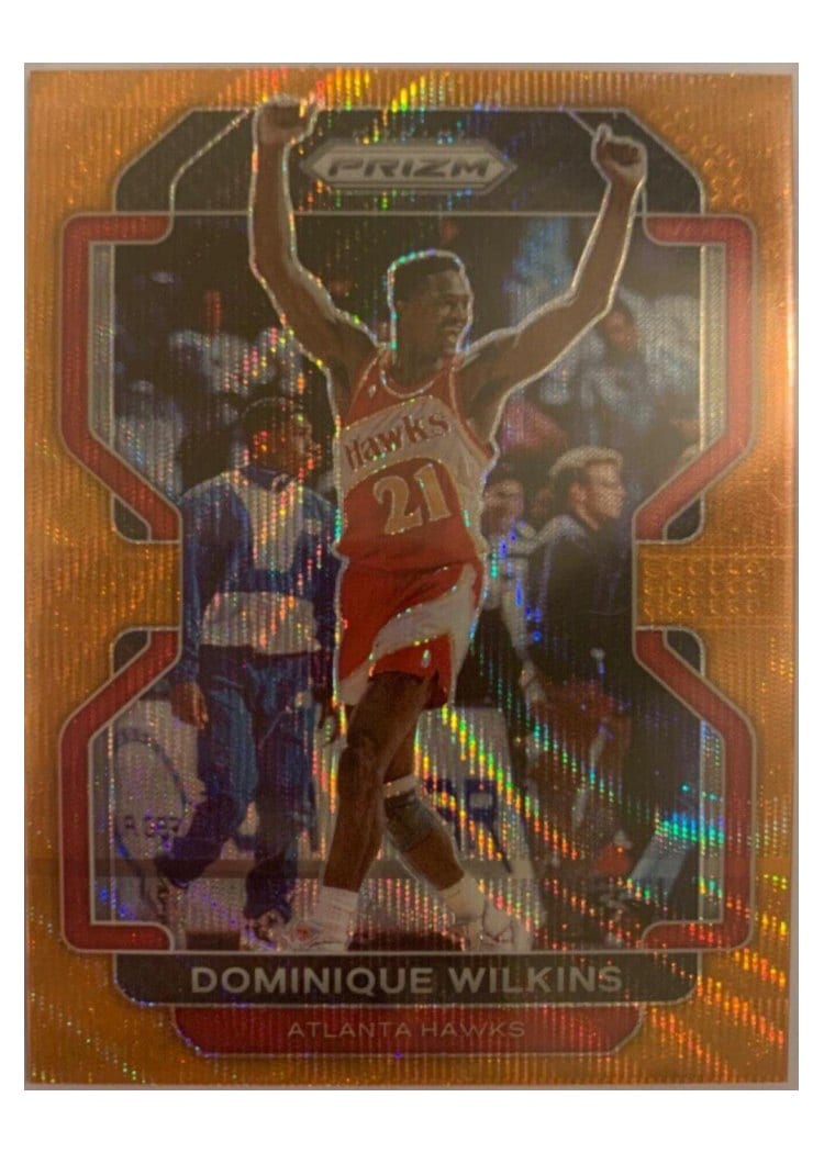 2021-22 Panini Prizm Base Set Dominique Wilkins #252 card