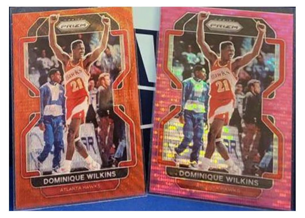 2021-22 Panini Prizm Base Set Dominique Wilkins #252 card