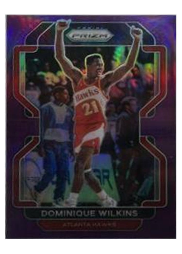 2021-22 Panini Prizm Base Set Dominique Wilkins #252 card