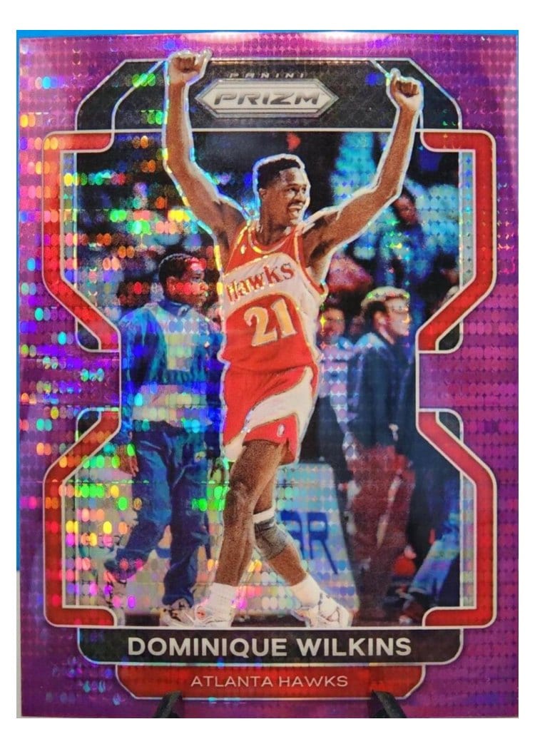 2021-22 Panini Prizm Base Set Dominique Wilkins #252 card