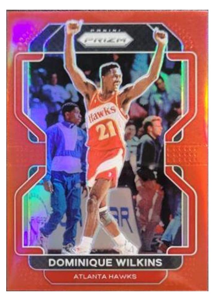 2021-22 Panini Prizm Base Set Dominique Wilkins #252 card
