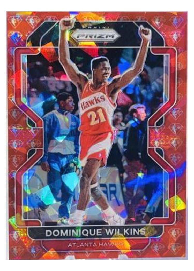 2021-22 Panini Prizm Base Set Dominique Wilkins #252 card