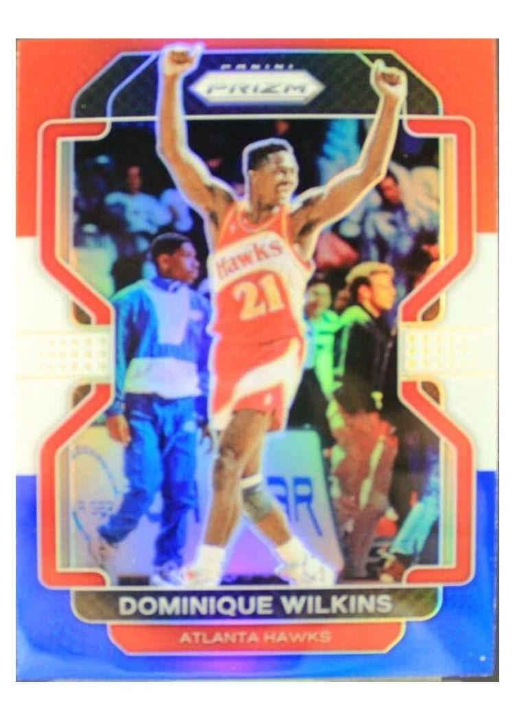 2021-22 Panini Prizm Base Set Dominique Wilkins #252 card
