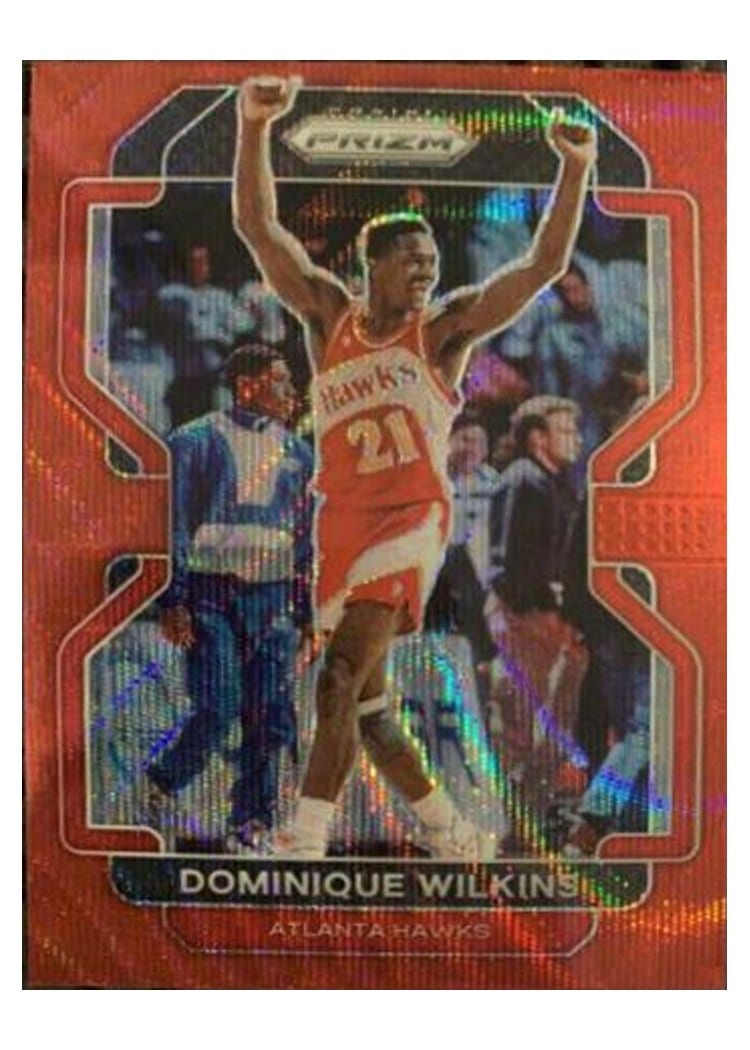 2021-22 Panini Prizm Base Set Dominique Wilkins #252 card