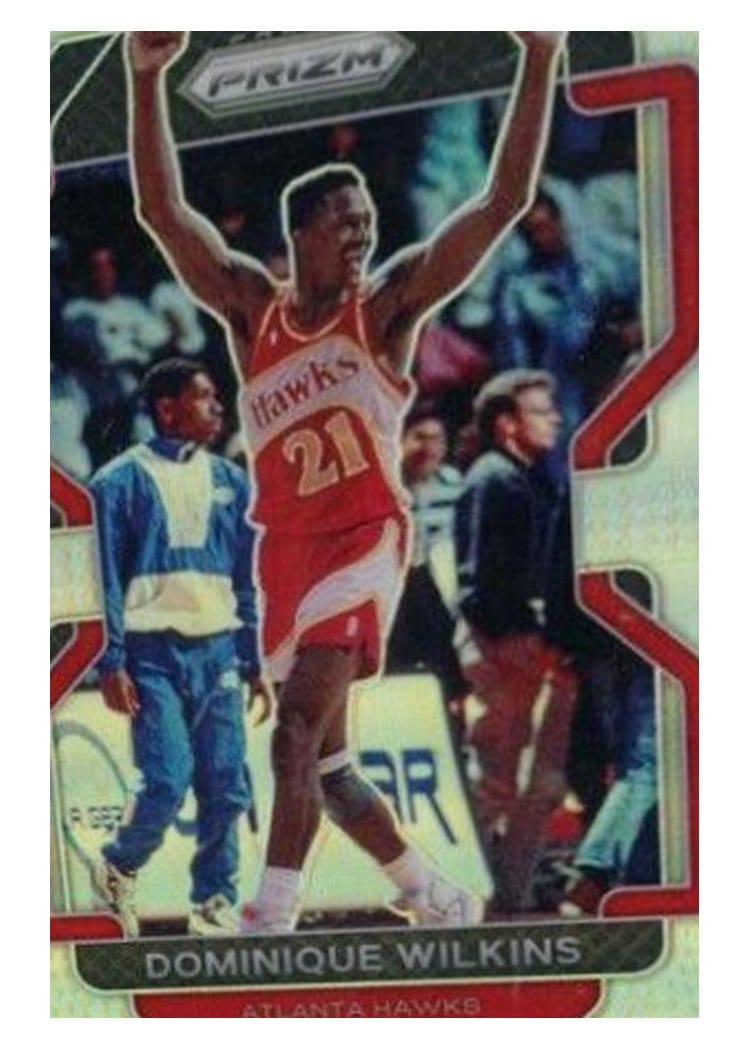2021-22 Panini Prizm Base Set Dominique Wilkins #252 card