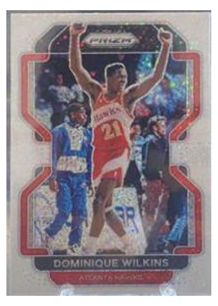 2021-22 Panini Prizm Base Set Dominique Wilkins #252 card
