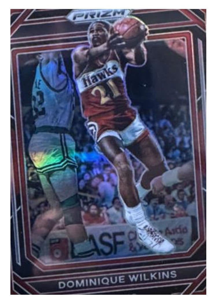 2022-23 Panini Prizm Base Set Dominique Wilkins #279 card
