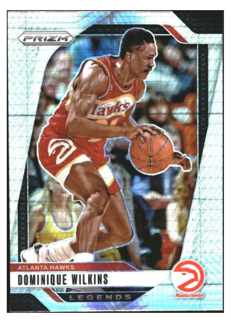2024-25 Panini Prizm Base Set Dominique Wilkins Hyper #282 card