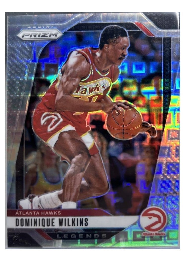 2024-25 Panini Prizm Base Set Dominique Wilkins Premium Factory Set #282 card