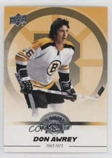 2023-24 Upper Deck Boston Bruins Centennial Base Box Set Don Awrey #92 card